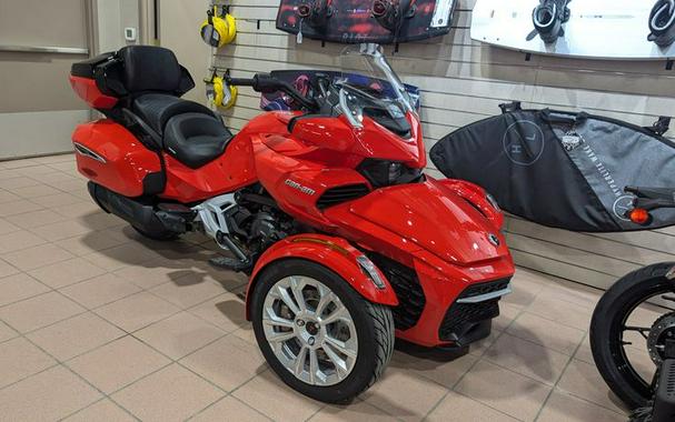 New 2024 CAN-AM SPYDER F3 LIMITED PLASMA RED