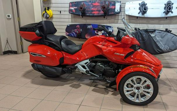 New 2024 CAN-AM SPYDER F3 LIMITED PLASMA RED