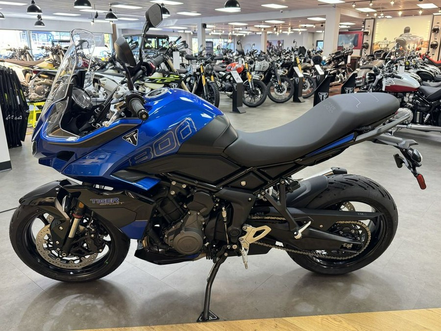 2026 Triumph Tiger Sport 800 Caspian Blue/Sapphire Black