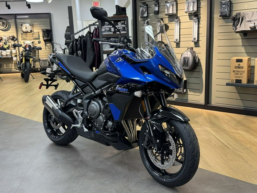 2026 Triumph Tiger Sport 800 Caspian Blue/Sapphire Black