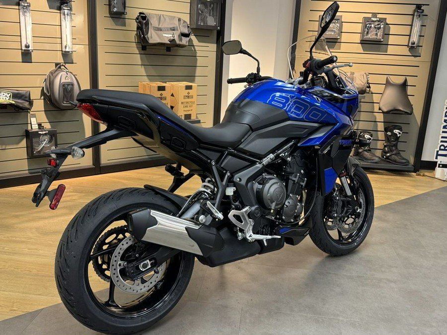 2026 Triumph Tiger Sport 800 Caspian Blue/Sapphire Black