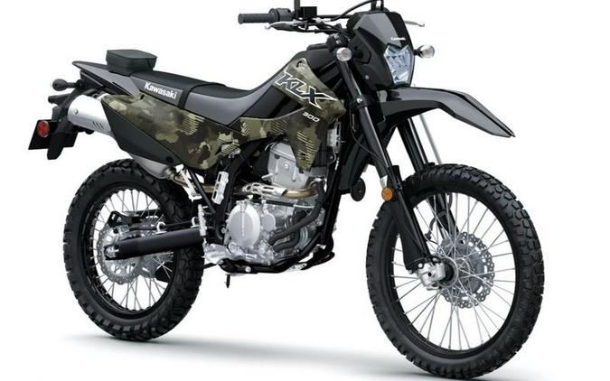 2026 Kawasaki KLX®300 Cypher Camo Beige