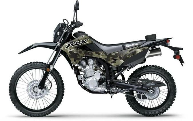 2026 Kawasaki KLX®300 Cypher Camo Beige