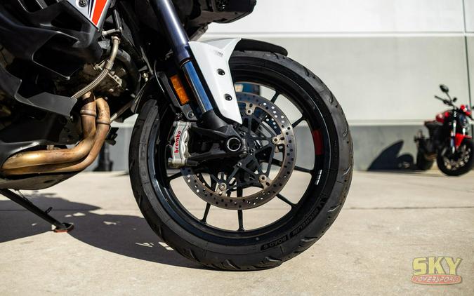 2023 Ducati Multistrada V4 S Iceberg White Alloy Wheels TravelRadar