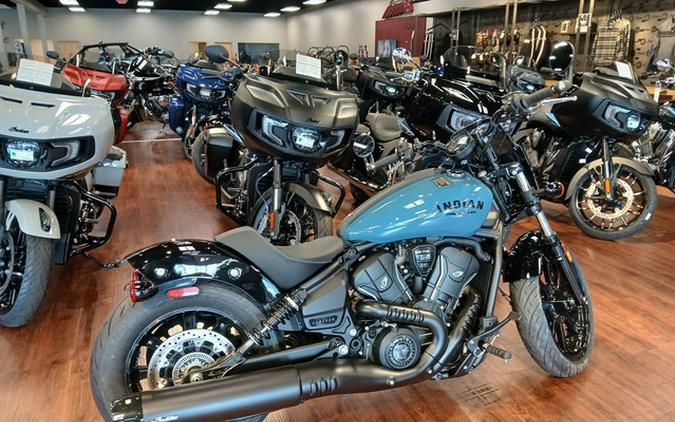 2025 Indian Sport Scout Limited Storm Blue