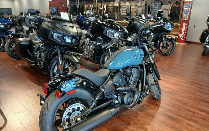 2025 Indian Sport Scout Limited Storm Blue