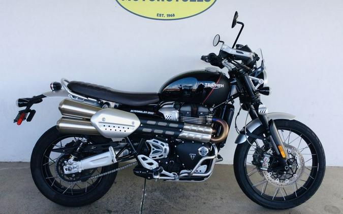 2020 Triumph Scrambler 1200 XC Jet Black/Matte Black