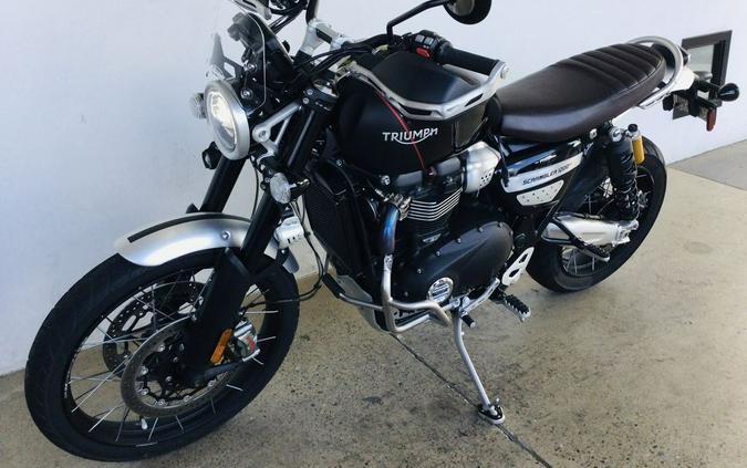 2020 Triumph Scrambler 1200 XC Jet Black/Matte Black