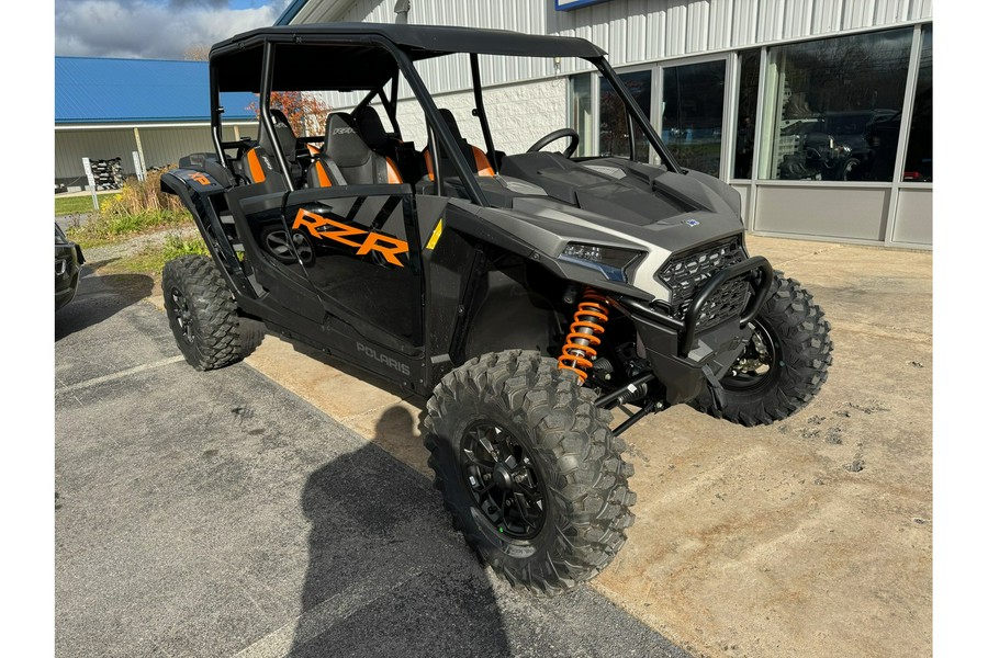 2024 Polaris Industries RZR XP 4 1000 Premium Matte Titanium / Onyx Black