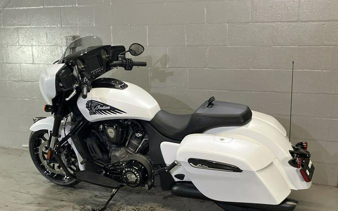 2025 Indian Chieftain Powerplus Dark Horse Ghost White Metallic Smoke