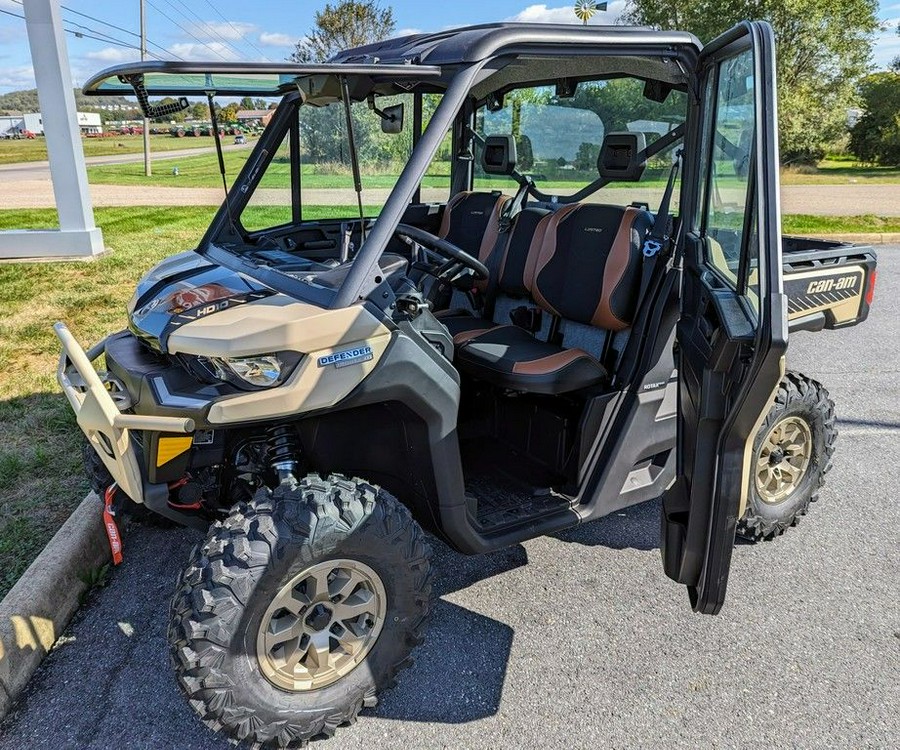 2024 Can-Am® Defender Limited HD10 Desert Tan & Timeless Black