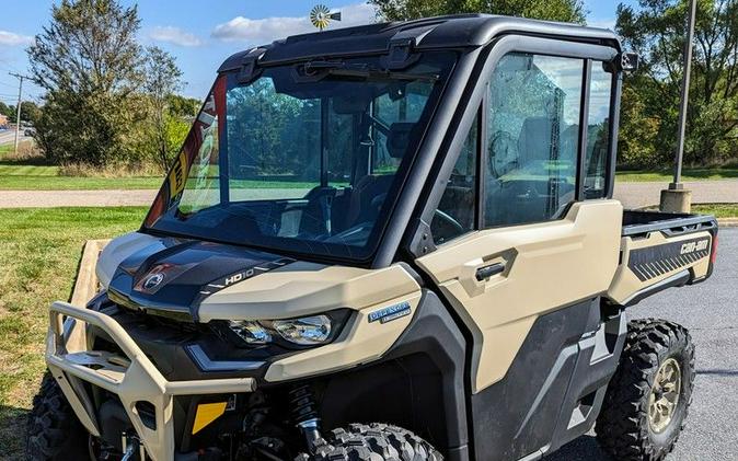 2024 Can-Am® Defender Limited HD10 Desert Tan & Timeless Black