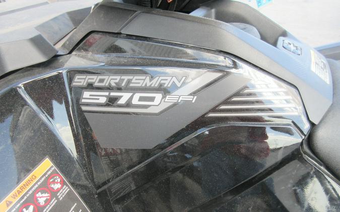 2026 POLARIS SPORTSMAN 570 TRAIL ONYX BLACK