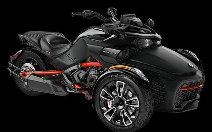 New 2024 CAN-AM SPYDER F3S MONOLITH BLACK SATIN