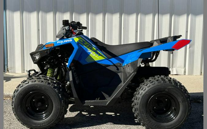 2026 Polaris Outlaw 70 EFI 70 EFI - VELOCITY BLUELIFTED LIME