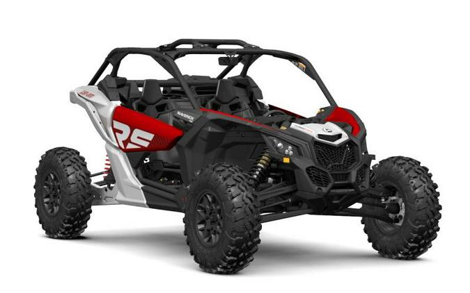 2024 Can-Am® Maverick X3 RS Turbo RR Fiery Red & Hyper Silver