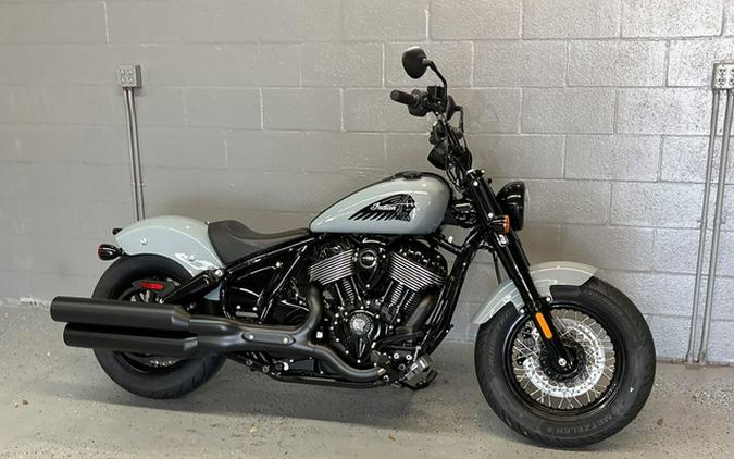 2025 Indian Chief Bobber Dark Horse Storm Gray