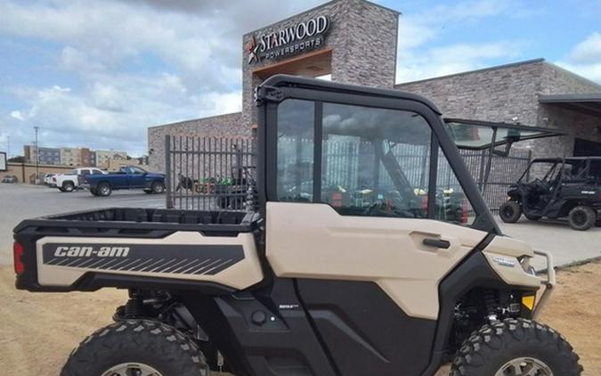 2024 Can-Am Defender Limited HD10 Desert Tan & Timeless Black