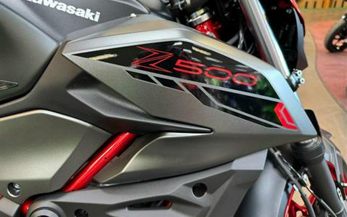 2024 Kawasaki Z500 SE ABS