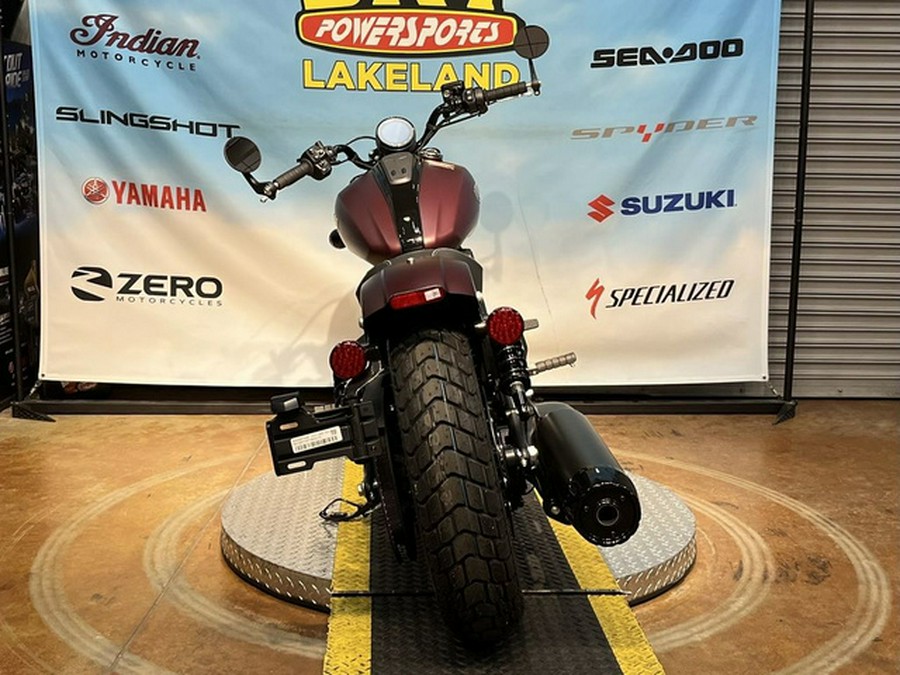 2026 Indian Scout Bobber Limited +Tech Maroon Metallic Smoke