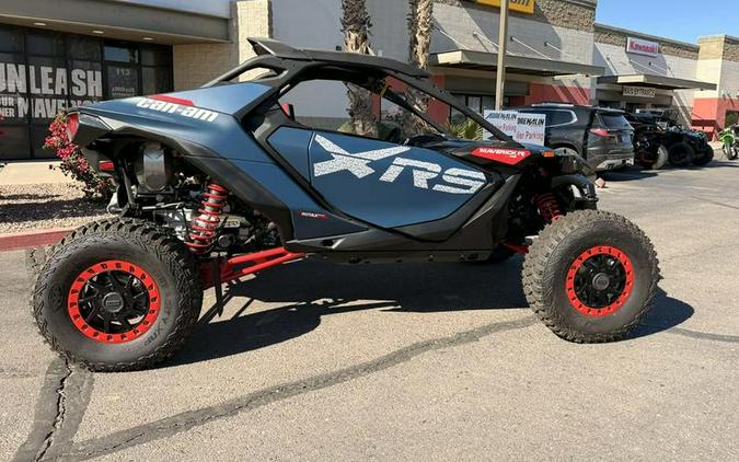 2026 Can-Am® Maverick R X RS with Smart-Shox Dusty Navy