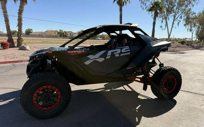 2026 Can-Am® Maverick R X RS with Smart-Shox Dusty Navy