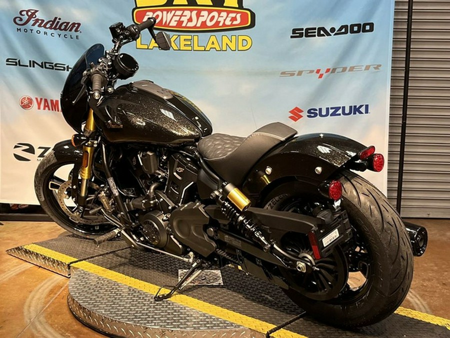 2026 Indian 101 Scout Black Crystal With Super Graphite