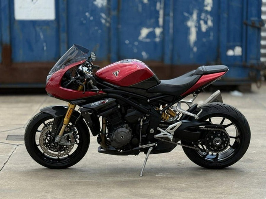 2023 Triumph Speed Triple 1200 RR Red Hopper / Storm Grey