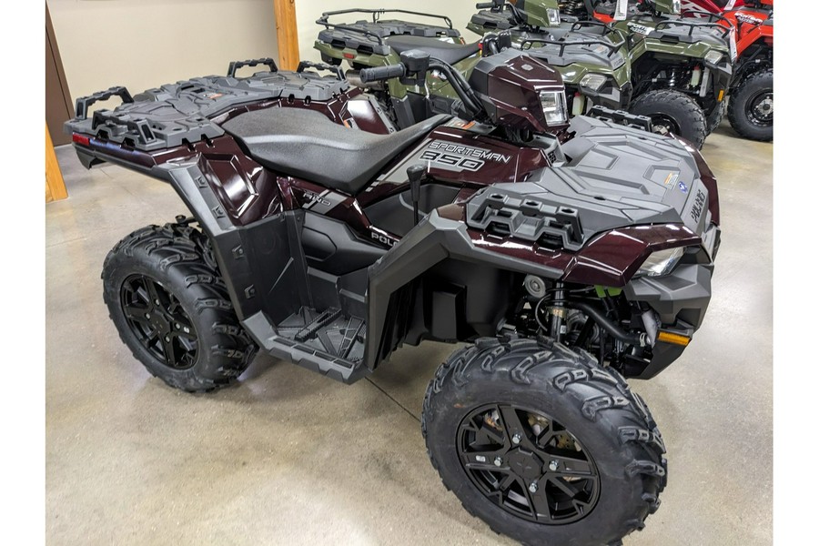 2024 Polaris Industries Sportsman® 850 Premium- Crimson Metallic