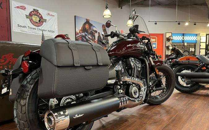 2025 Indian Motorcycle® Super Scout® Maroon Metallic with Graphics