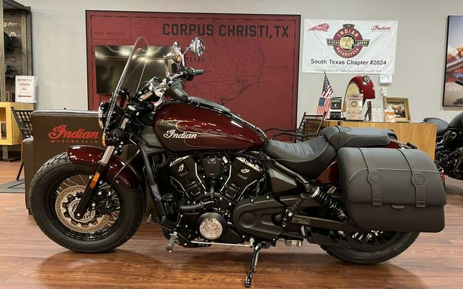 2025 Indian Motorcycle® Super Scout® Maroon Metallic with Graphics