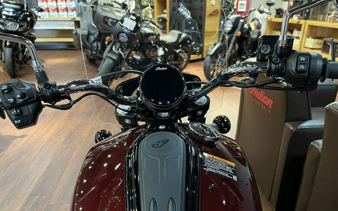 2025 Indian Motorcycle® Super Scout® Maroon Metallic with Graphics