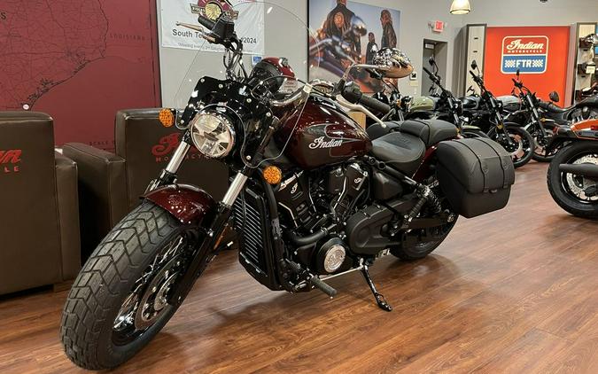 2025 Indian Motorcycle® Super Scout® Maroon Metallic with Graphics