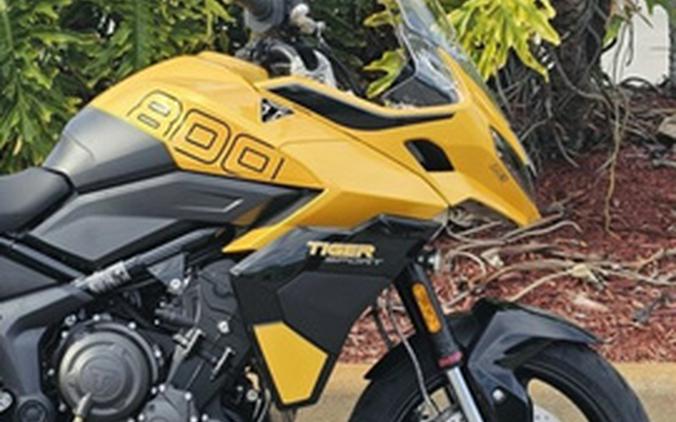 2026 Triumph Tiger Sport 800 Cosmic Yellow/Sapphire Black SPORT 800