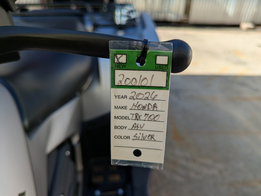 2026 Honda FourTrax Rubicon 700 4x4 Automatic