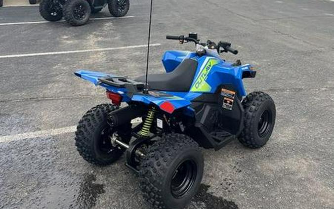 2024 Polaris® Outlaw 70 EFI Velocity Blue / Lifted Lime