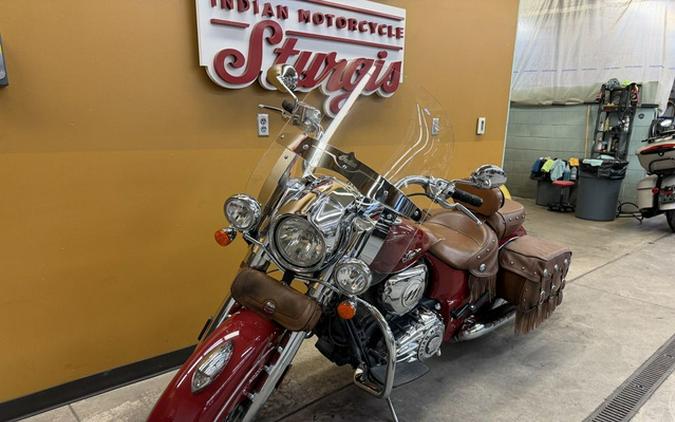 2016 Indian Chief Vintage Indian Red