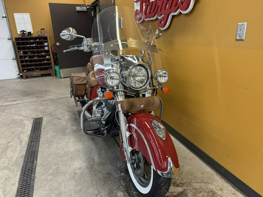 2016 Indian Chief Vintage Indian Red