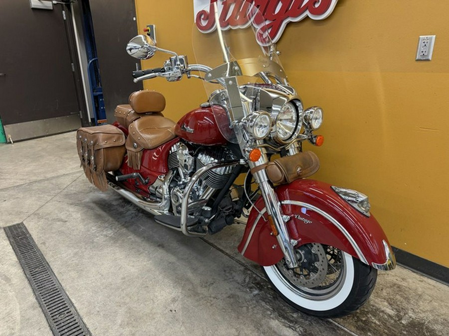 2016 Indian Chief Vintage Indian Red