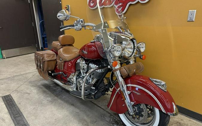 2016 Indian Chief Vintage Indian Red