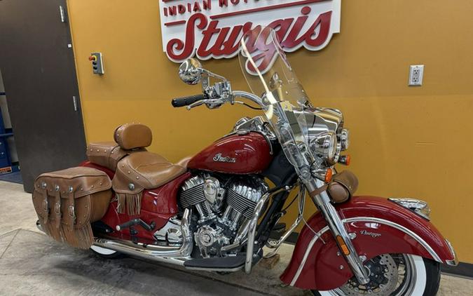 2016 Indian Chief Vintage Indian Red