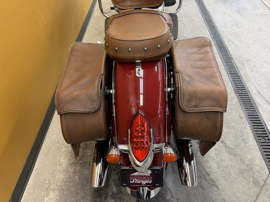 2016 Indian Chief Vintage Indian Red