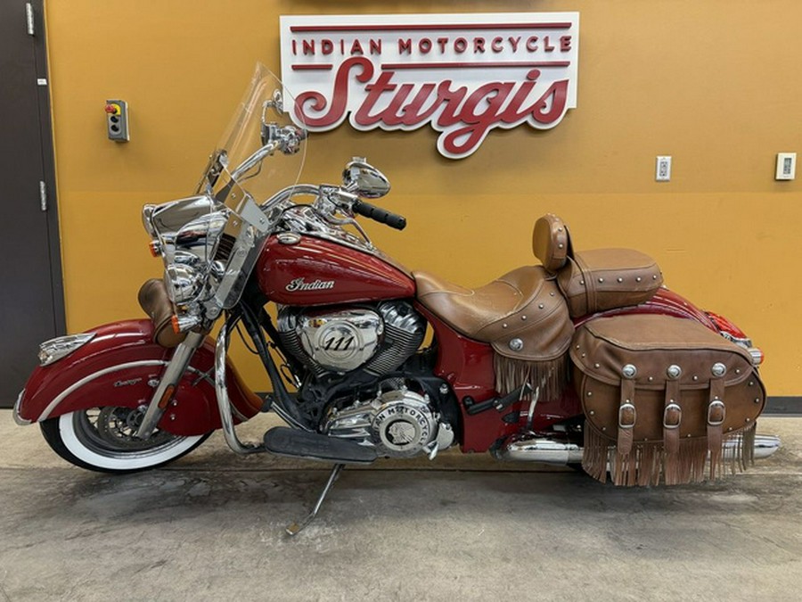 2016 Indian Chief Vintage Indian Red