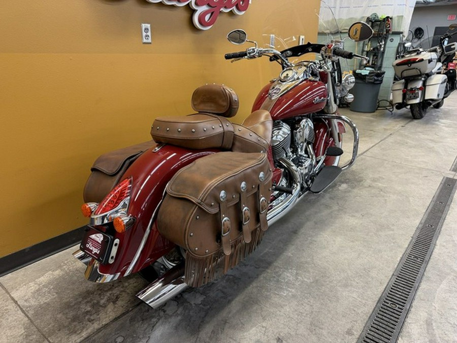2016 Indian Chief Vintage Indian Red