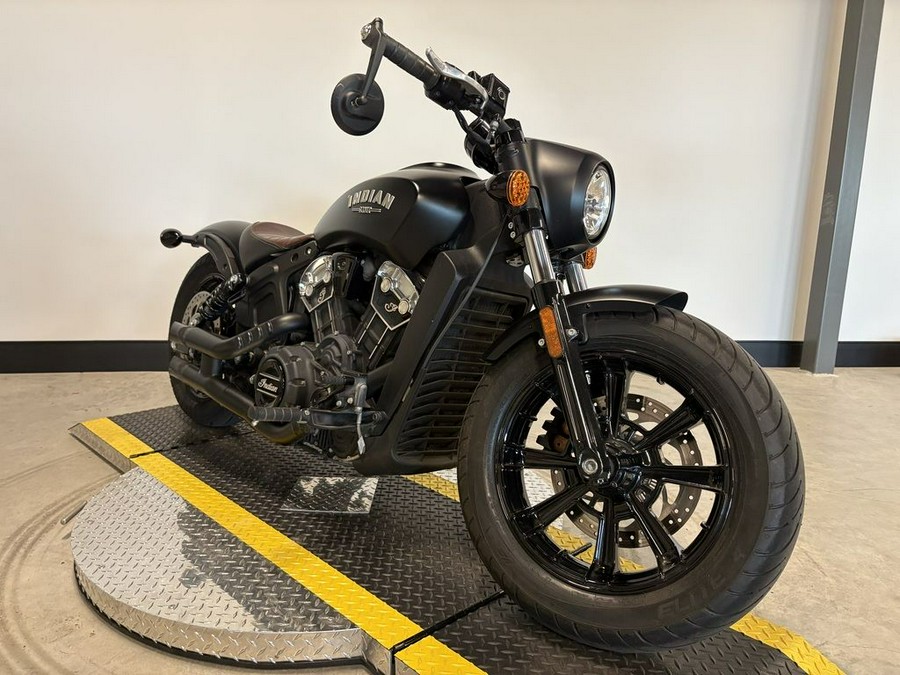 2018 Indian Motorcycle® SCOUT BOBBER ABS, THUNDER BLK SMOKE, 49ST Bobber