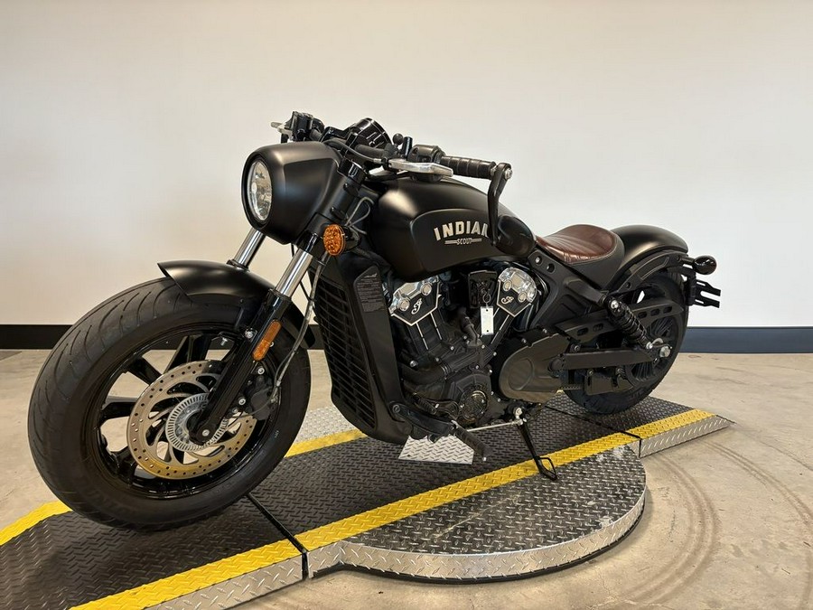 2018 Indian Motorcycle® SCOUT BOBBER ABS, THUNDER BLK SMOKE, 49ST Bobber