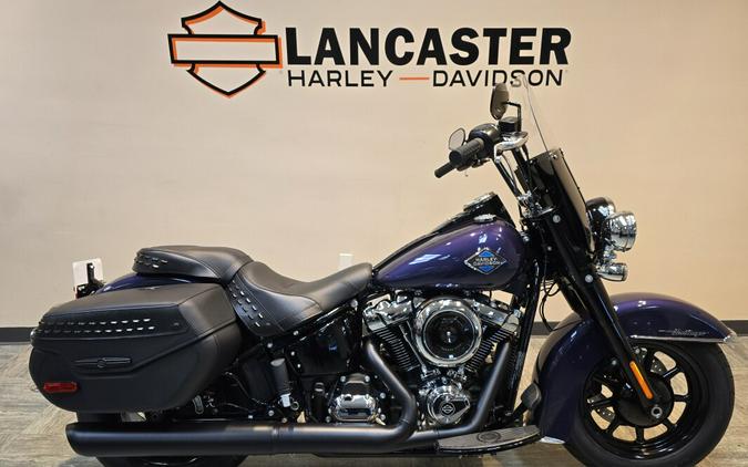 2026 Harley-Davidson® Heritage Classic Purple Abyss Black Cast Wheels FLHC