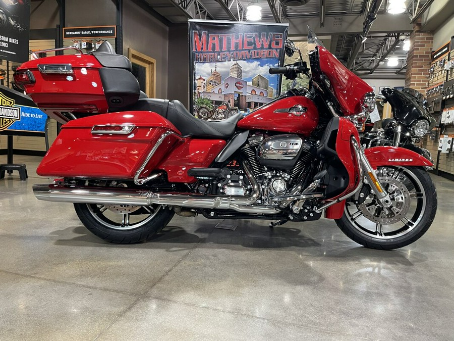 2023 Harley-Davidson Ultra Limited Redline Red