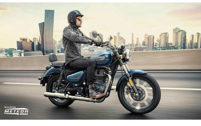 2023 Royal Enfield Meteor Stellar Blue