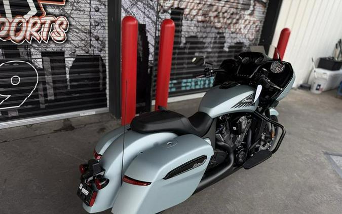2025 Indian Motorcycle® Challenger® Dark Horse® 112 Frost Silver Smoke